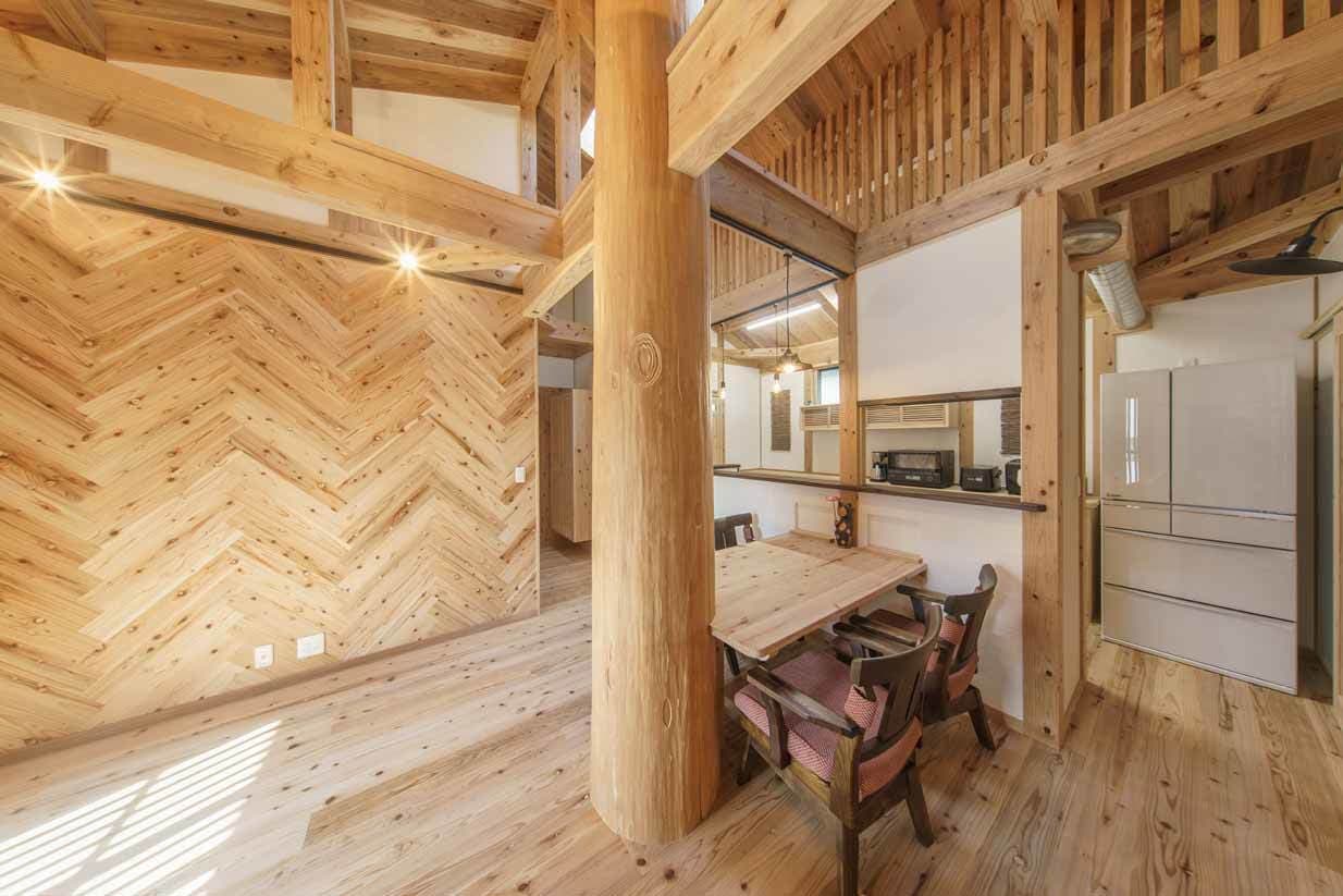 ねこと暮らす平屋の家